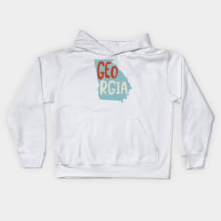 State of Georgia Kids Hoodie